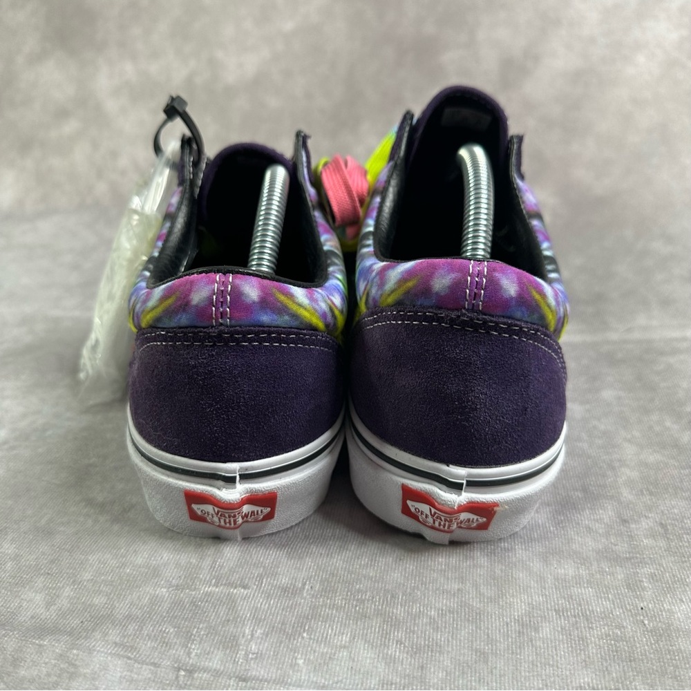Vans Old Skool Tie Dye Mysterioso Sneaker Shoes Size Men 10.5 Skateboard Suede - Picture 3 of 9